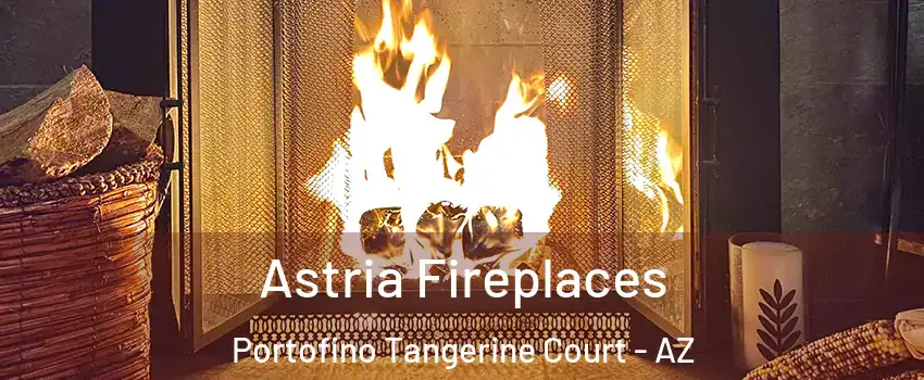 Astria Fireplaces Portofino Tangerine Court - AZ