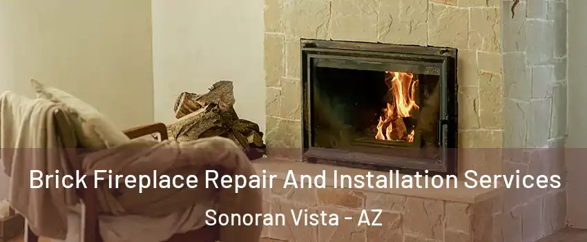 Brick Fireplace Repair And Installation Services Sonoran Vista - AZ