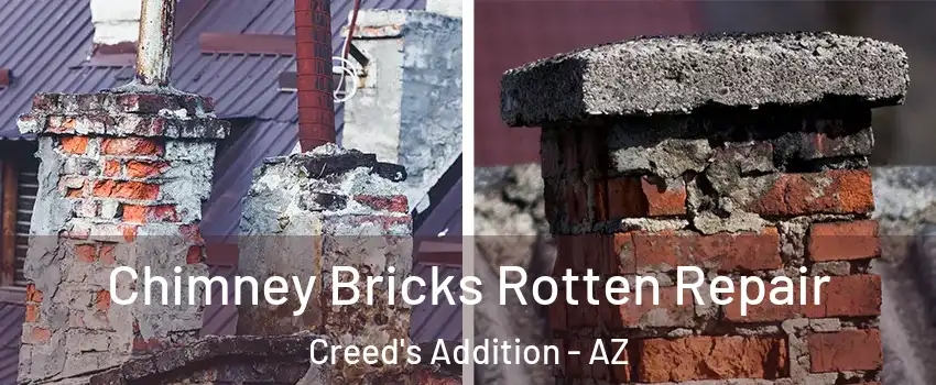 Chimney Bricks Rotten Repair Creed's Addition - AZ