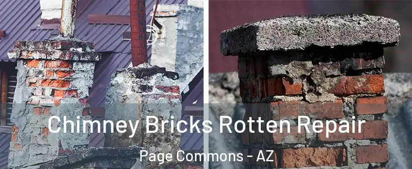 Chimney Bricks Rotten Repair Page Commons - AZ