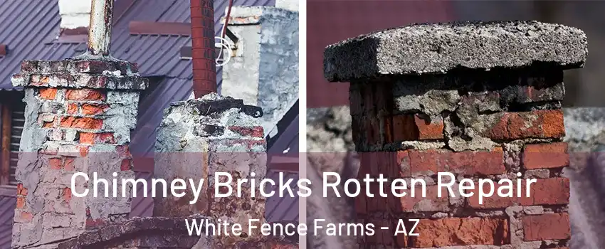 Chimney Bricks Rotten Repair White Fence Farms - AZ
