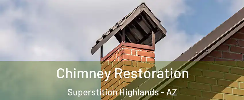 Chimney Restoration Superstition Highlands - AZ