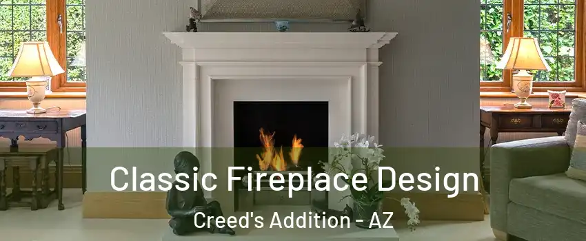 Classic Fireplace Design Creed's Addition - AZ