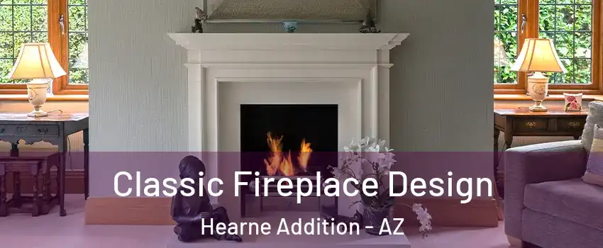 Classic Fireplace Design Hearne Addition - AZ