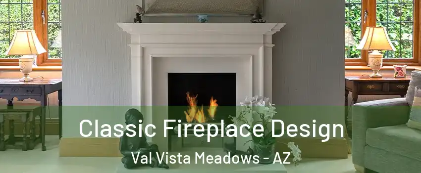 Classic Fireplace Design Val Vista Meadows - AZ