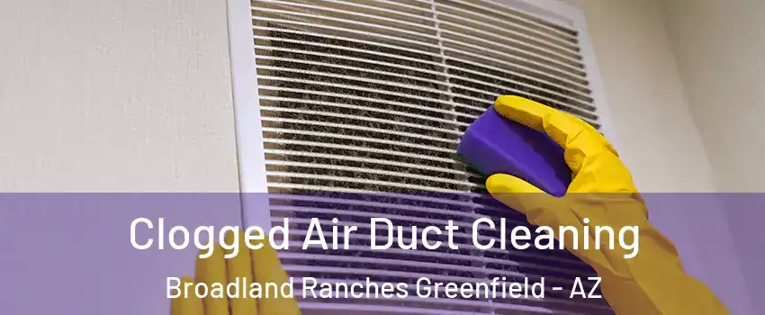 Clogged Air Duct Cleaning Broadland Ranches Greenfield - AZ