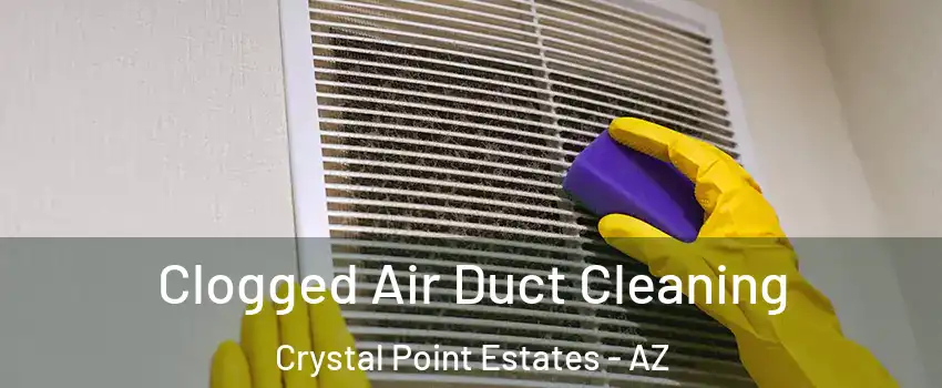 Clogged Air Duct Cleaning Crystal Point Estates - AZ
