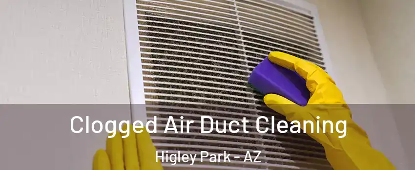 Clogged Air Duct Cleaning Higley Park - AZ