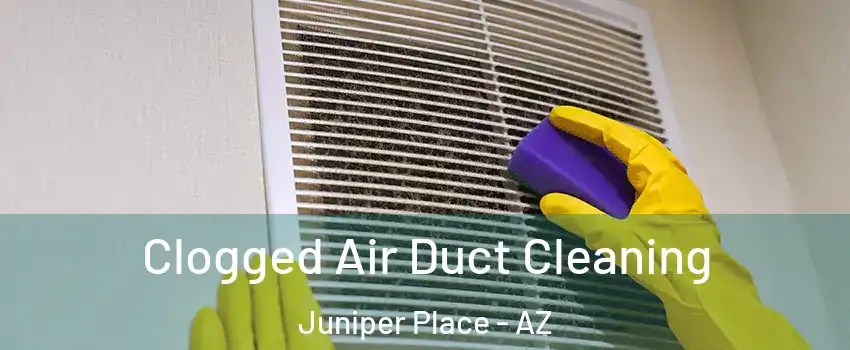 Clogged Air Duct Cleaning Juniper Place - AZ