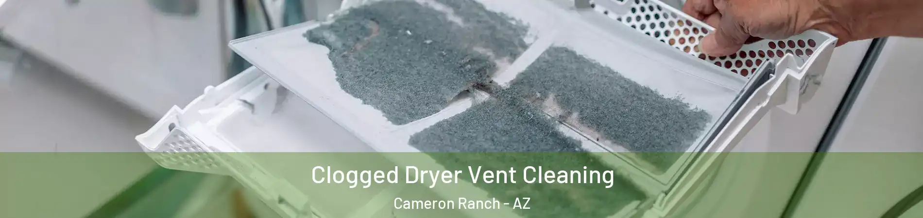 Clogged Dryer Vent Cleaning Cameron Ranch - AZ