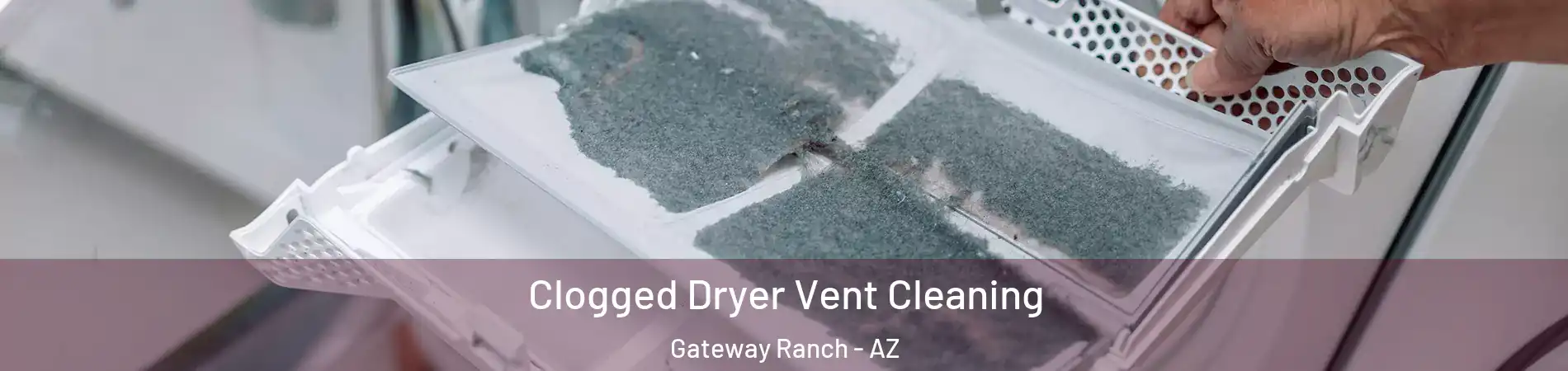 Clogged Dryer Vent Cleaning Gateway Ranch - AZ