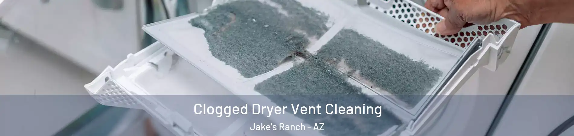 Clogged Dryer Vent Cleaning Jake's Ranch - AZ