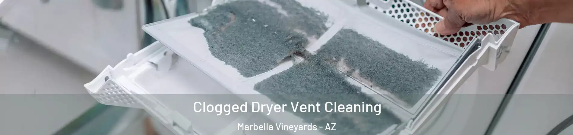 Clogged Dryer Vent Cleaning Marbella Vineyards - AZ