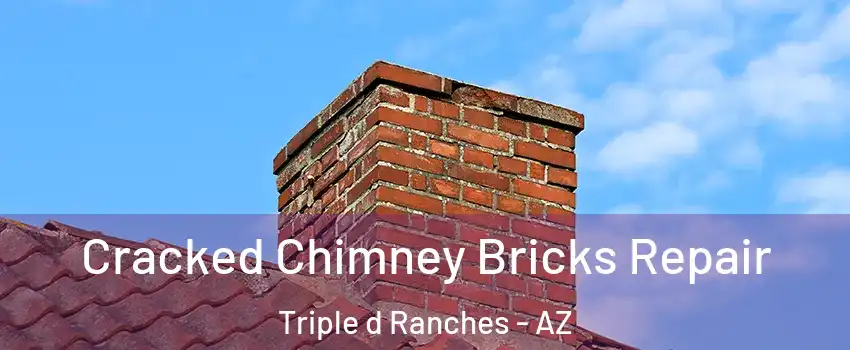 Cracked Chimney Bricks Repair Triple d Ranches - AZ