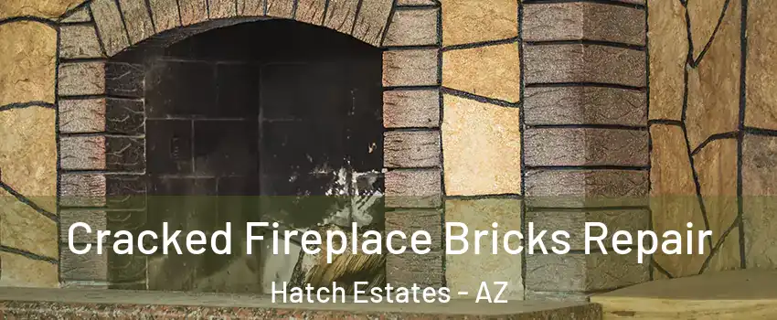 Cracked Fireplace Bricks Repair Hatch Estates - AZ