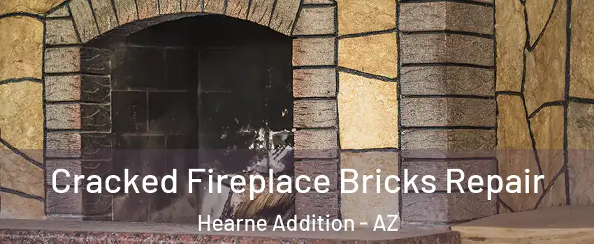 Cracked Fireplace Bricks Repair Hearne Addition - AZ