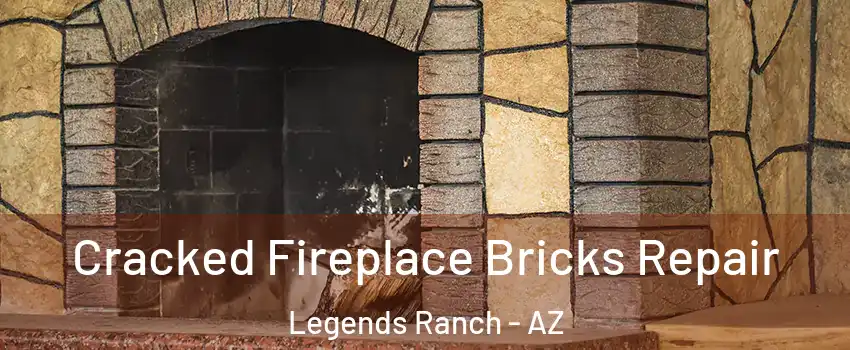 Cracked Fireplace Bricks Repair Legends Ranch - AZ