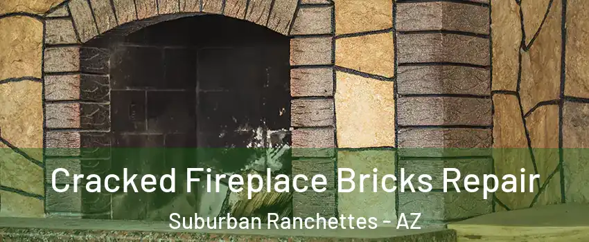 Cracked Fireplace Bricks Repair Suburban Ranchettes - AZ