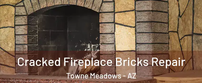 Cracked Fireplace Bricks Repair Towne Meadows - AZ