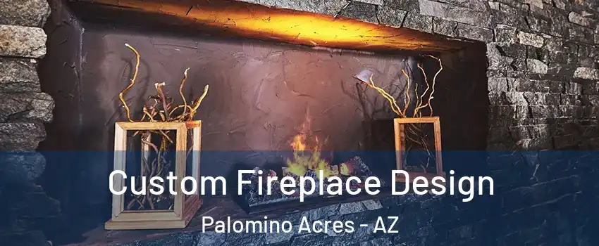 Custom Fireplace Design Palomino Acres - AZ
