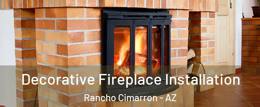 Decorative Fireplace Installation Rancho Cimarron - AZ