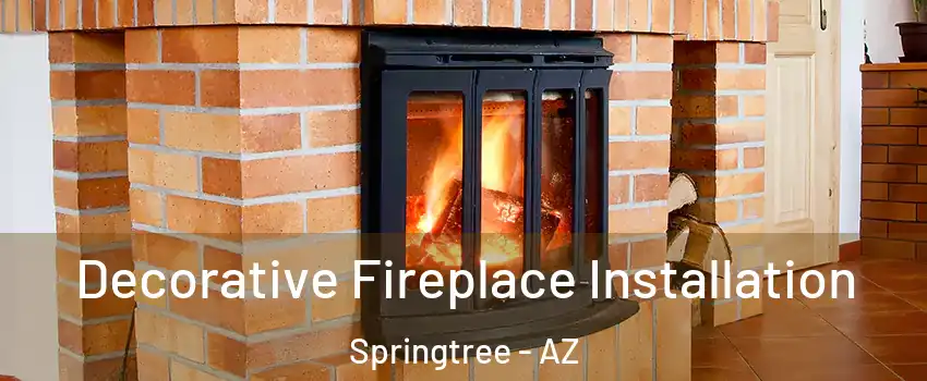 Decorative Fireplace Installation Springtree - AZ