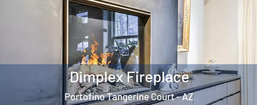 Dimplex Fireplace Portofino Tangerine Court - AZ