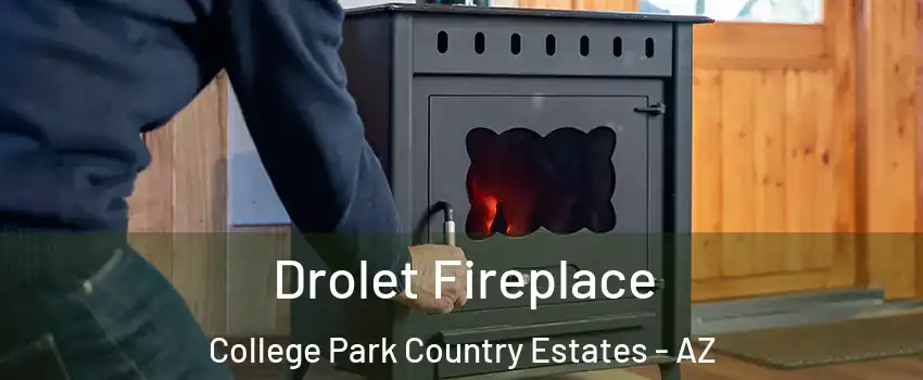 Drolet Fireplace College Park Country Estates - AZ