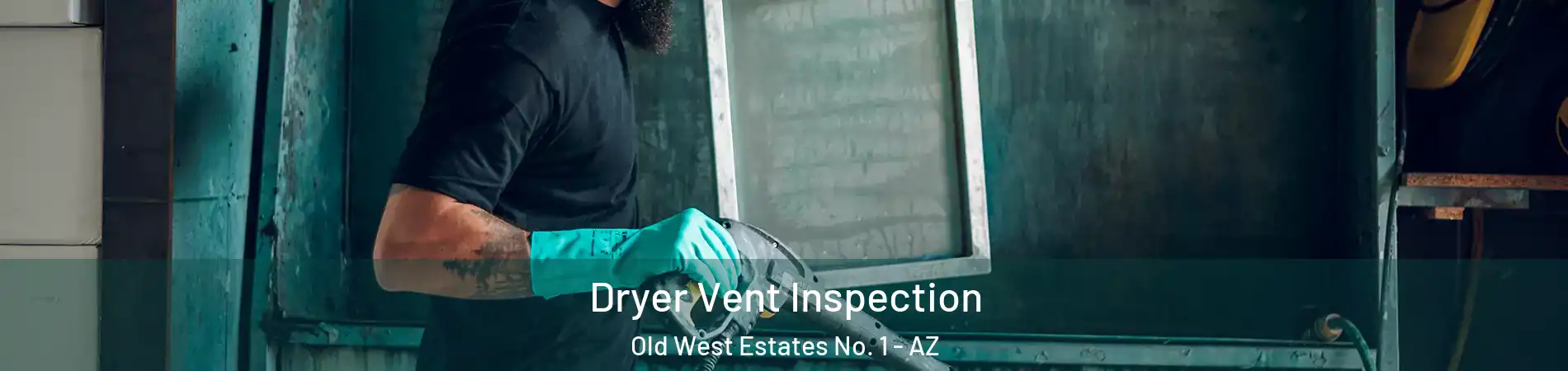Dryer Vent Inspection Old West Estates No. 1 - AZ