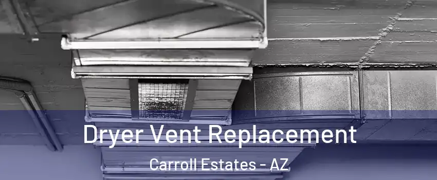 Dryer Vent Replacement Carroll Estates - AZ