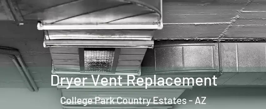 Dryer Vent Replacement College Park Country Estates - AZ
