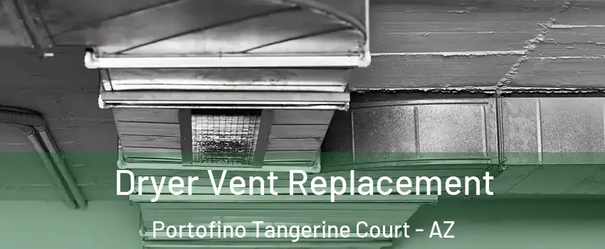 Dryer Vent Replacement Portofino Tangerine Court - AZ
