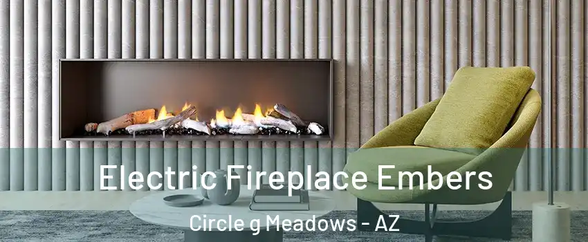 Electric Fireplace Embers Circle g Meadows - AZ
