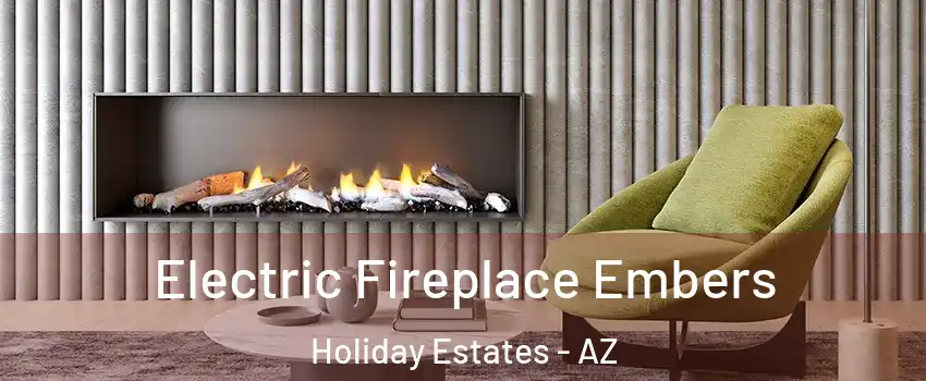 Electric Fireplace Embers Holiday Estates - AZ