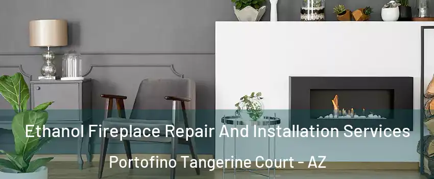 Ethanol Fireplace Repair And Installation Services Portofino Tangerine Court - AZ