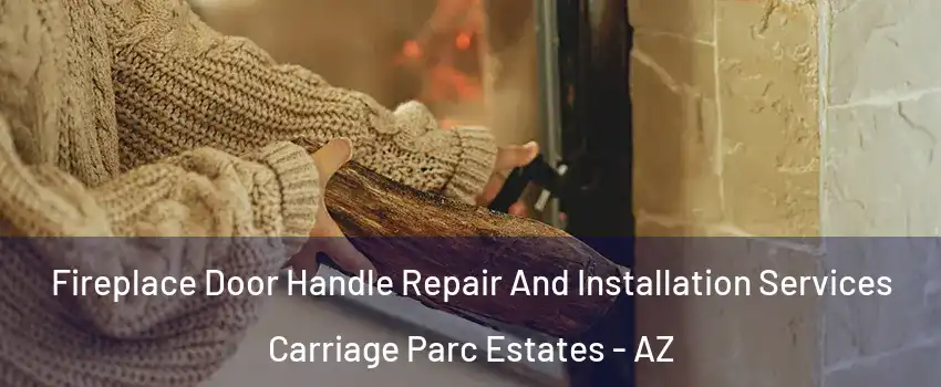 Fireplace Door Handle Repair And Installation Services Carriage Parc Estates - AZ