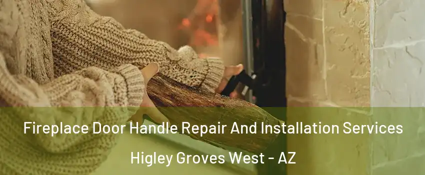 Fireplace Door Handle Repair And Installation Services Higley Groves West - AZ