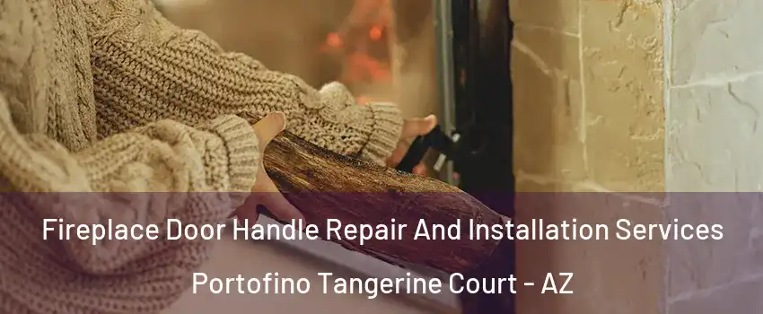 Fireplace Door Handle Repair And Installation Services Portofino Tangerine Court - AZ