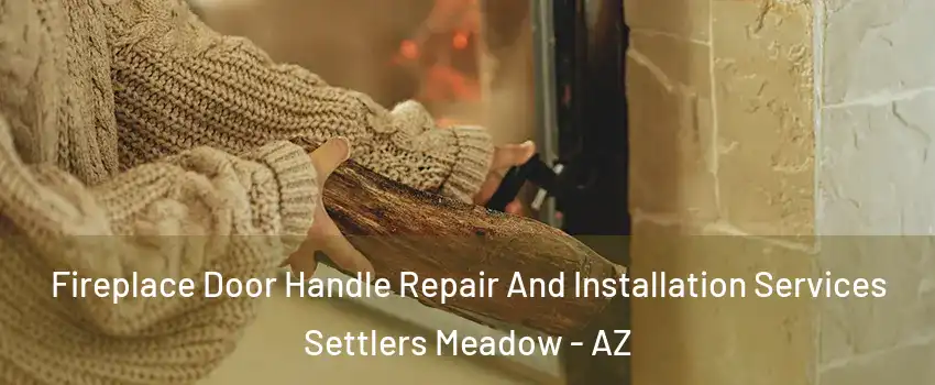 Fireplace Door Handle Repair And Installation Services Settlers Meadow - AZ