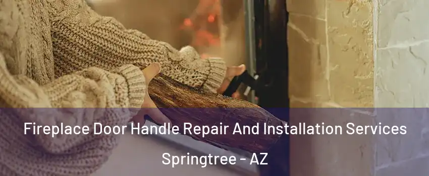 Fireplace Door Handle Repair And Installation Services Springtree - AZ