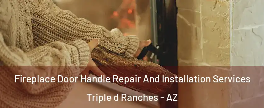 Fireplace Door Handle Repair And Installation Services Triple d Ranches - AZ