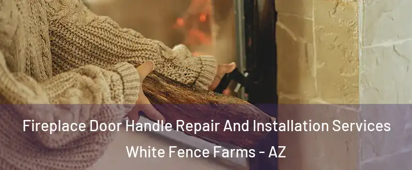 Fireplace Door Handle Repair And Installation Services White Fence Farms - AZ
