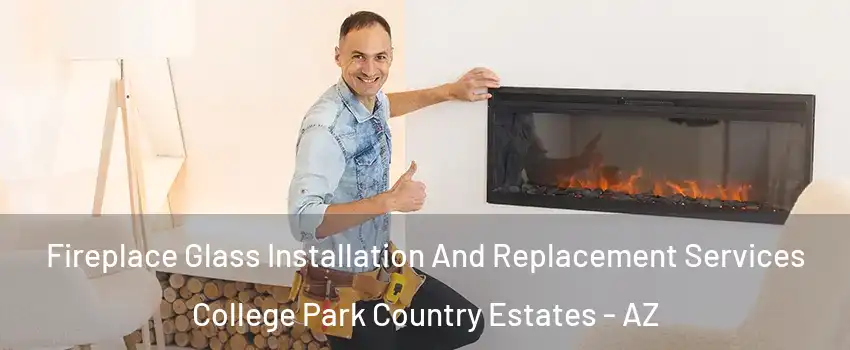 Fireplace Glass Installation And Replacement Services College Park Country Estates - AZ
