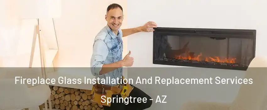 Fireplace Glass Installation And Replacement Services Springtree - AZ