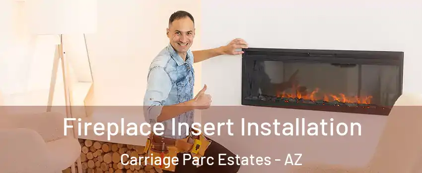 Fireplace Insert Installation Carriage Parc Estates - AZ