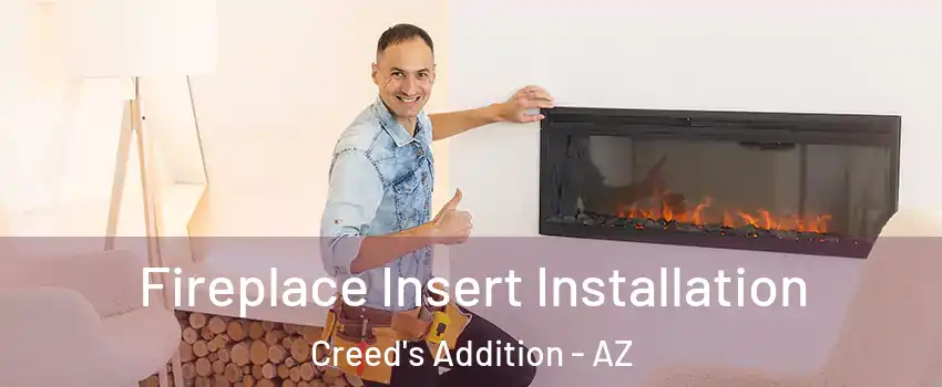 Fireplace Insert Installation Creed's Addition - AZ