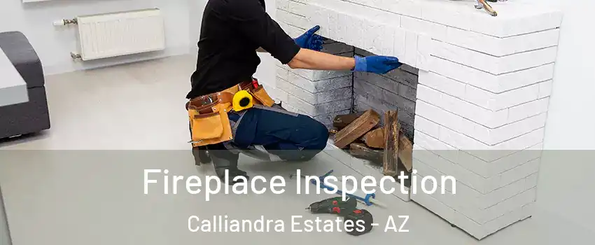 Fireplace Inspection Calliandra Estates - AZ