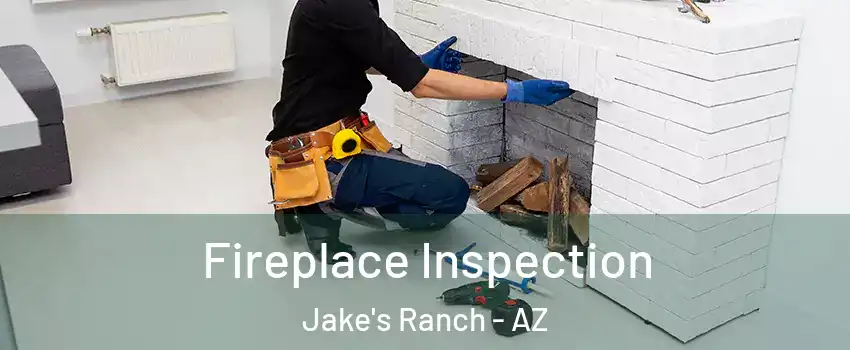 Fireplace Inspection Jake's Ranch - AZ