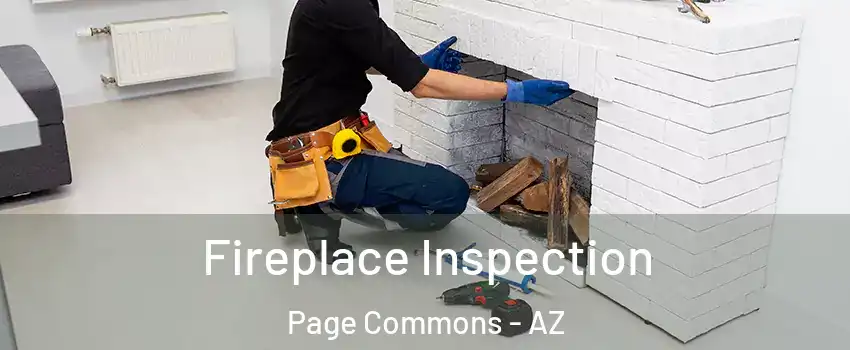 Fireplace Inspection Page Commons - AZ