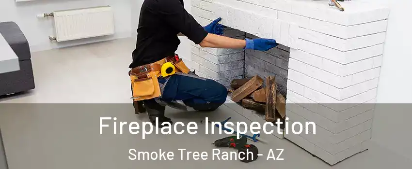Fireplace Inspection Smoke Tree Ranch - AZ